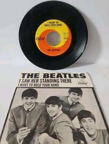 The Beatles I Want To Hold Your Hand/I Saw Her Standing There 5112 Capitol 45RPM