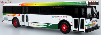 Iconic Replicas Orion V Transit Bus Golden Gate 1:87