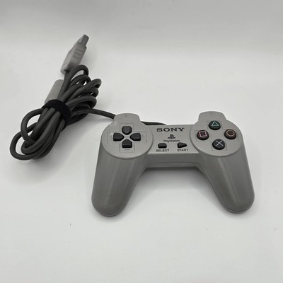 Sony PS1 Controller SCPH-1080 Original Grey PlayStation 1 Pad TESTED 