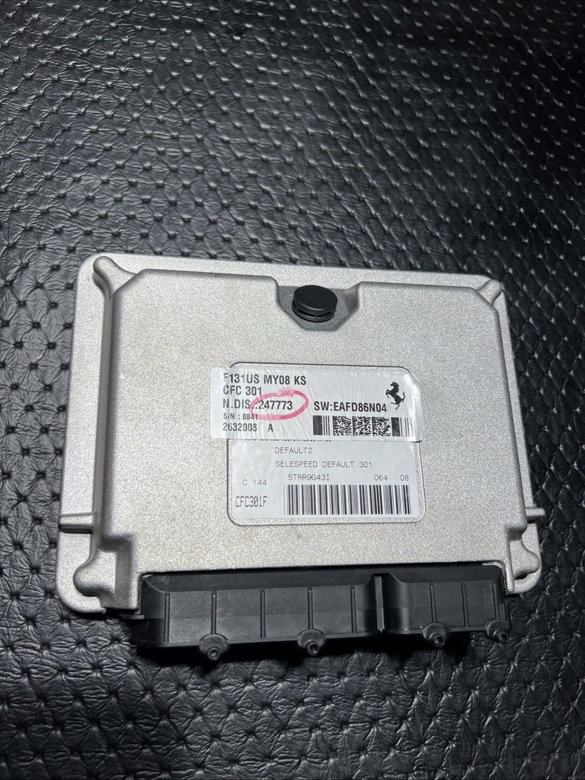2008 Ferrari F430 Spider 247773 F1 Gearbox Transmission Control Module ECU Oem