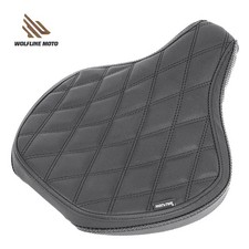 WOLFLINE Rider Seat for Triumph Bonneville Bobber 2017-2024 Vintage Black Pad