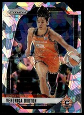 2024 WNBA Panini Prizm #35 Veronica Burton Ice Prizms