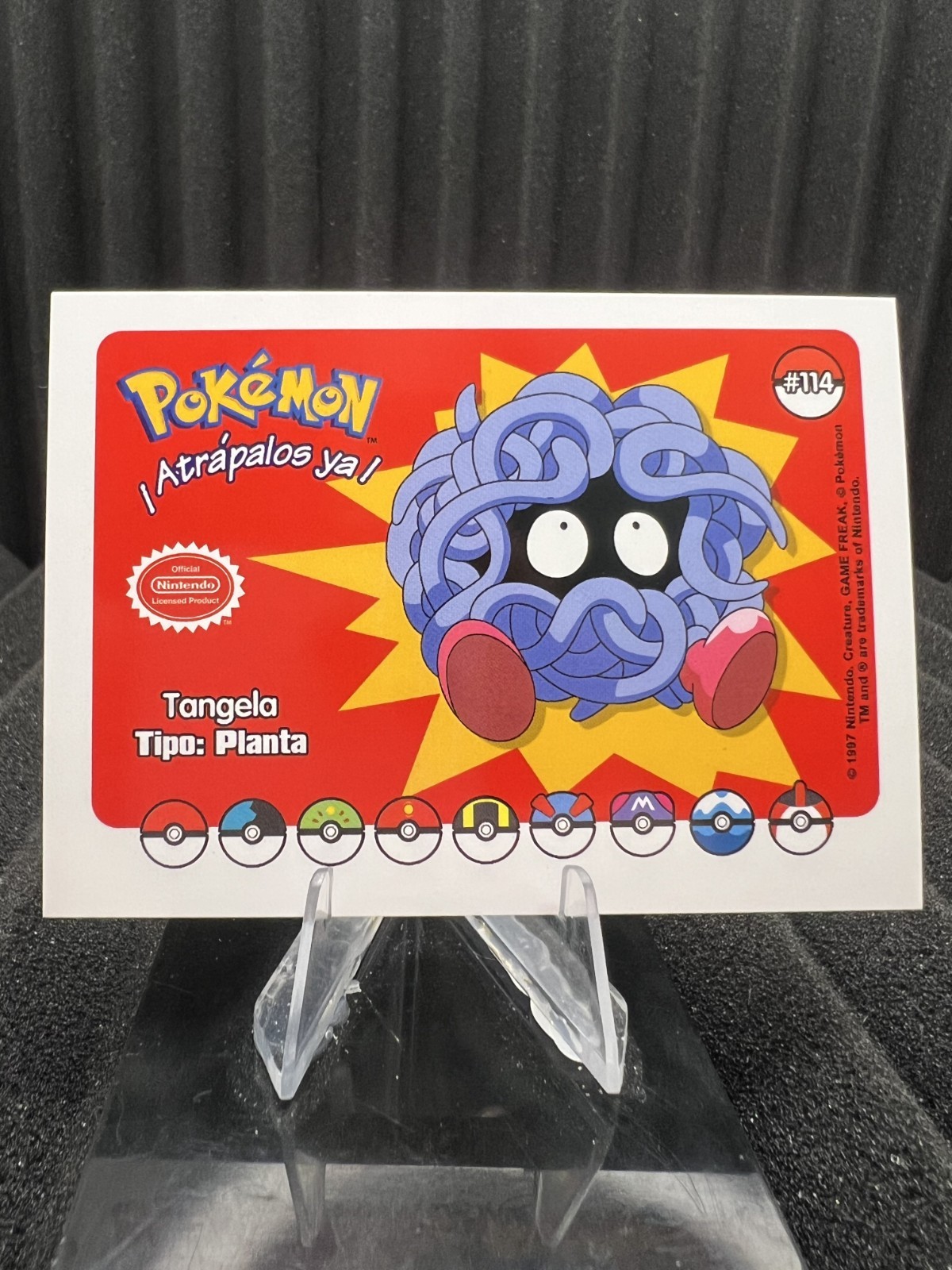 Tangela #114 - Who's That Pokemon 2025 - Pokemon Card NM