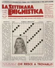 La Settimana Enigmistica Magazine Issue 99 Free Shipping