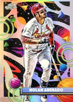 Nolan Arenado 2025 Topps Chrome Cosmic #179 St. Louis Cardinals