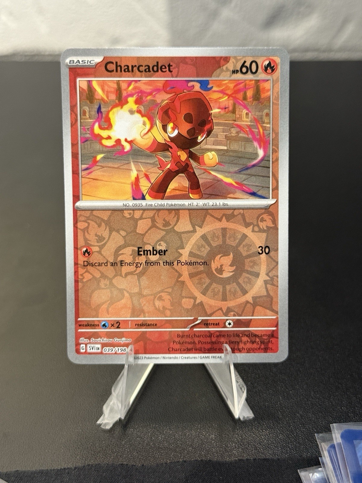 Charcadet - SV01: Scarlet & Violet Base Set #039/198 Reverse Holo Common