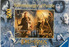 Ravensburger 500 pc: Lord of the Rings-Aragorn and Legolas 2018, jigsaw puzzle