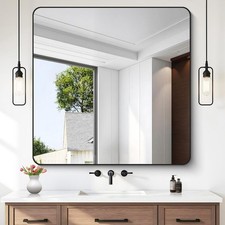 Wall Mounted Mirror for Bathroom Bedroom Entryway Living Room Home Decorati