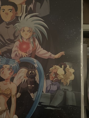 Vintage Y2K NEU Tenchi Muyo Skorpion Poster Poster mit Tafel Anime 1992-2000 - Bild 7 von 10