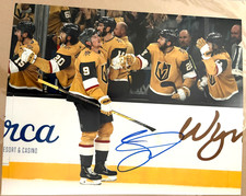 Vegas Golden Knights Jack Eichel  Signed Autographed 11x14 Photo COA #3