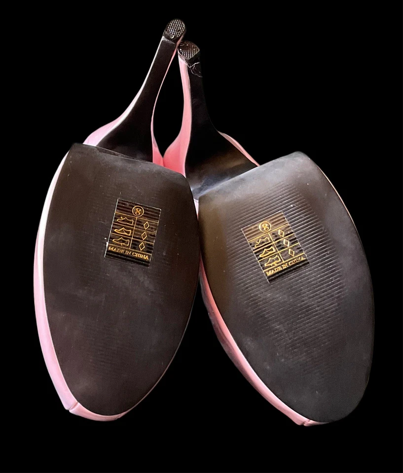 Zapatos de tacón Bordello para mujer Barbie rosa Stilleto Foto 4 de 4