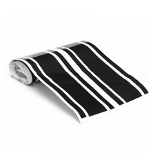Car Hood Decals, Racing Stripes Body Side Stickers, Hood Bumper 2 PCS Black