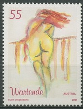&Ouml;sterreich 2004 Aktgem&auml;lde Silvia Gredenberg 2500 postfrisch