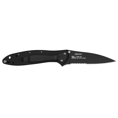 Kershaw 1660CKTST LEEK - BLACK Serrated Blade | eBay