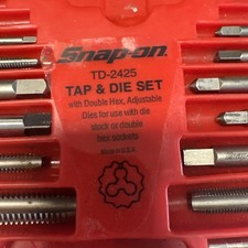 Snap On Tap And Die Set Snap On Tap And Die Set