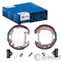 Hella BREMSBACKEN-SATZ 228,6Mm Hinterachse Passend FüR CitroËN C15 | 8DB 355