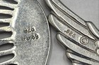 2 Pairs Sterling Silver Wing Dangle Earrings — photo 3