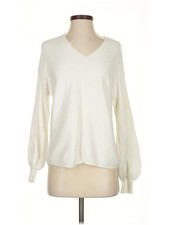 1.State Women Ivory Pullover Sweater S