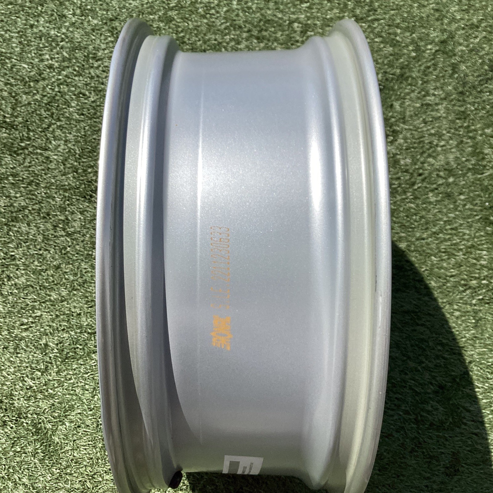 20” Ferrari Roma Front Single Wheel Rims OEM Silver