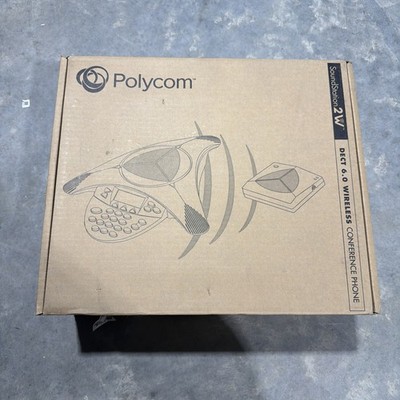 POLYCOM 2200-07800-160 SoundStation 2W DECT 6.0 WIRELESS CONFERENCE PHONE