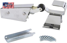 Kason 1095 Spring Action Door Closer with Adjustable Wide Hook 7/8 to 1 5/8 Inch