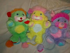Peluche Popples /Lot de 3 Popples Mattel / Popples vintage.