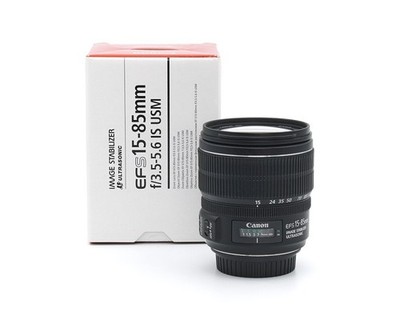 Canon EF-S 15-85mm 3.5-5.6 IS USM Topzustand, Canon-Fachhändler #X39729**