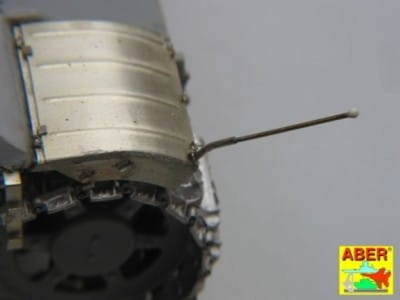 Front fenders for german medium tank Panther Ausf.A/D / 1:35 - Aber 35A110