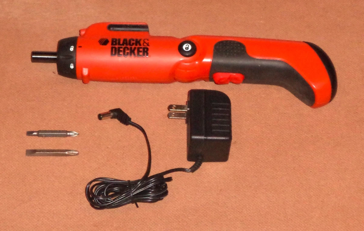 Black & Decker 3.6V Cordless Screwdriver 