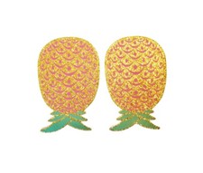 Glitter Sparkly Upside Down Pineapple Pasties Swinger Lifestyle Pasties
