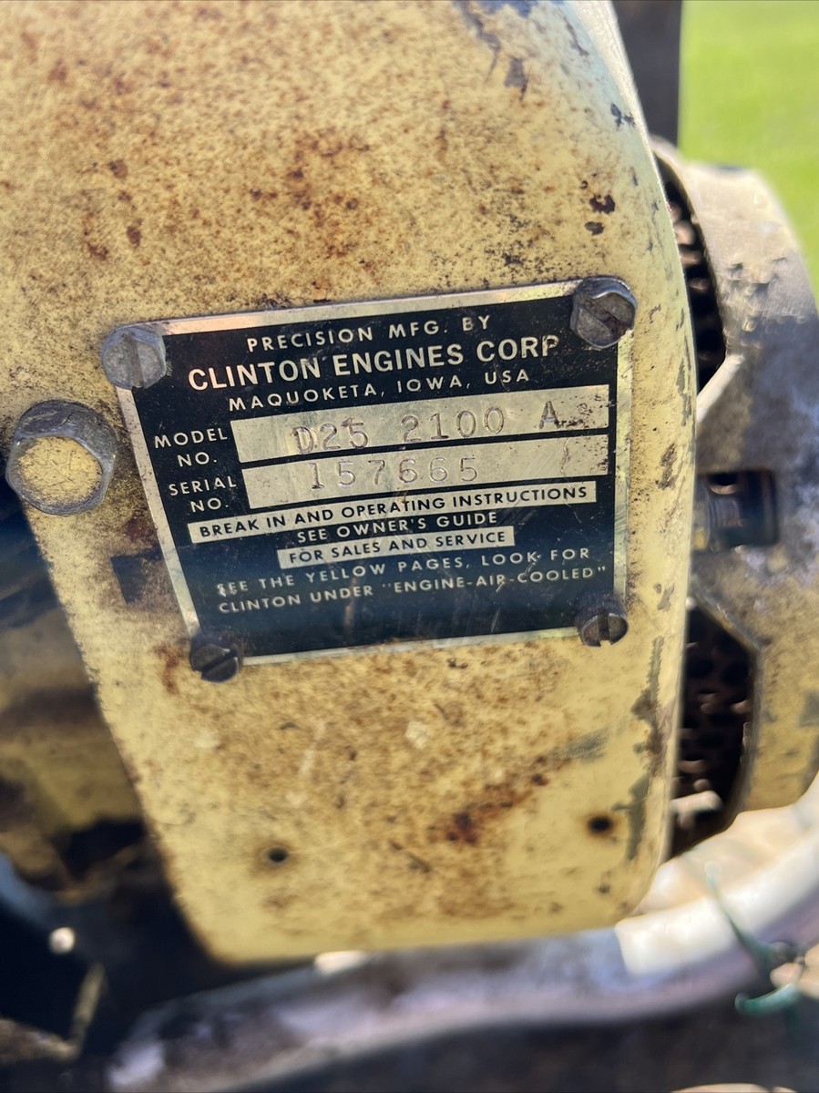 Vintage Clinton D25 Chainsaw - For Parts/Repair (kk) | eBay