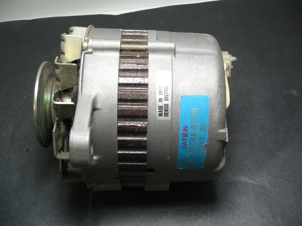 Mitsubishi Alternator w Datsun IC Regulator Built in Made in