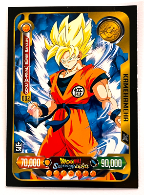 2025 DRAGON BALL Sparking Zero 3R TCG Card #002 SON GOKU SSJ Peru