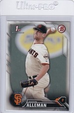 2016 BOWMAN DRAFT 1ST RC JUSTIN ALLEMAN SAN FRANCISCO GIANTS FIRST ROOKIE H5548