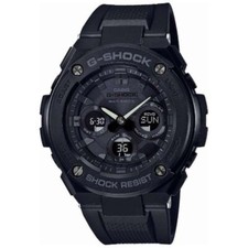 Casio G-Shock GST-W300G-1A1JF G-Steel Black Atomic Watch New Box Paper's