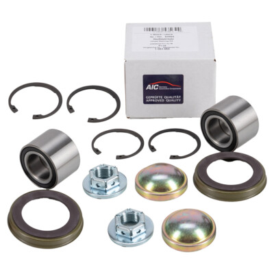 2x AIC 53564 Radlagersatz für FORD FIESTA V FOCUS I FUSION MAZDA 2 DY hinten