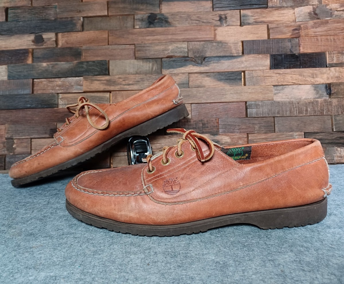 Timberland Mens Brown Leather Lace Up Loafer Size 11.5 With Amazon.com | Timberland Men main image 3