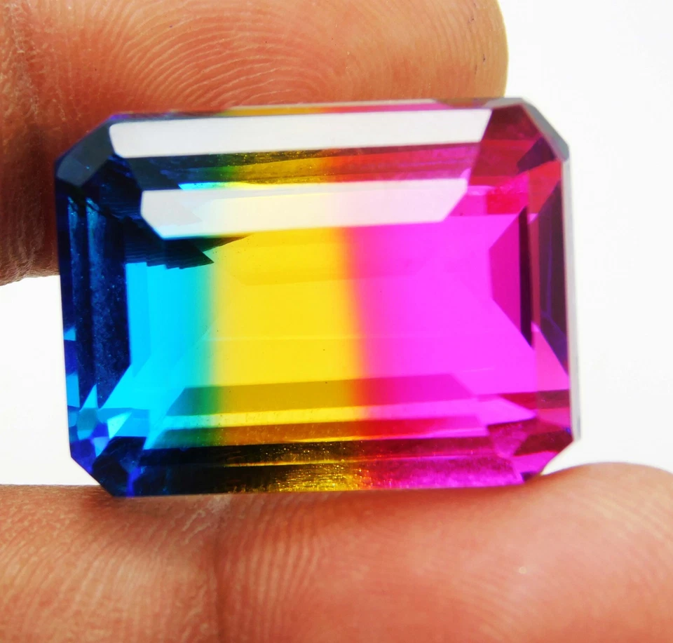 Stunning 64.25 Ct Natural Bi-Color Tourmaline – Top Quality | Afghanistan Origin - Image 3 of 4