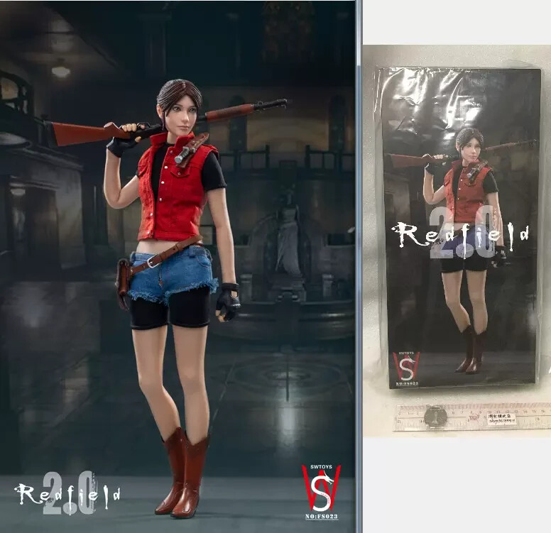 SWTOYS SW 1/6 Claire Redfield 2.0 Resident Evil GK 12in SWTOYS SW 1/6 Claire Redfield 2.0 Resident Evil GK 12in