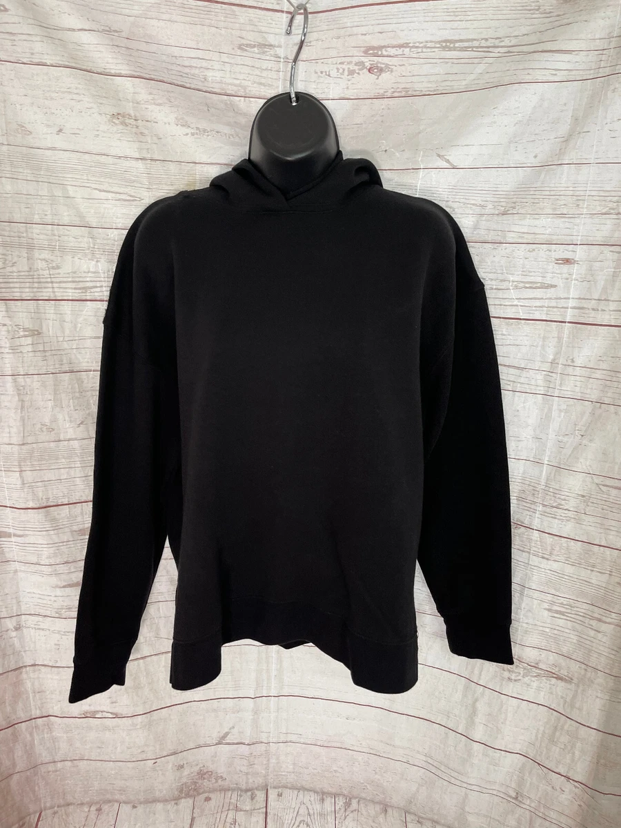 Uniqlo Women s Black Loose Active Wear Hoodie Size M Medium