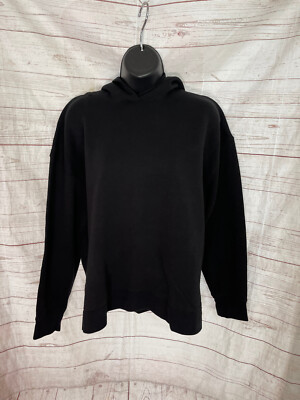 Uniqlo Women's Black Loose Active Wear Hoodie Size M Medium