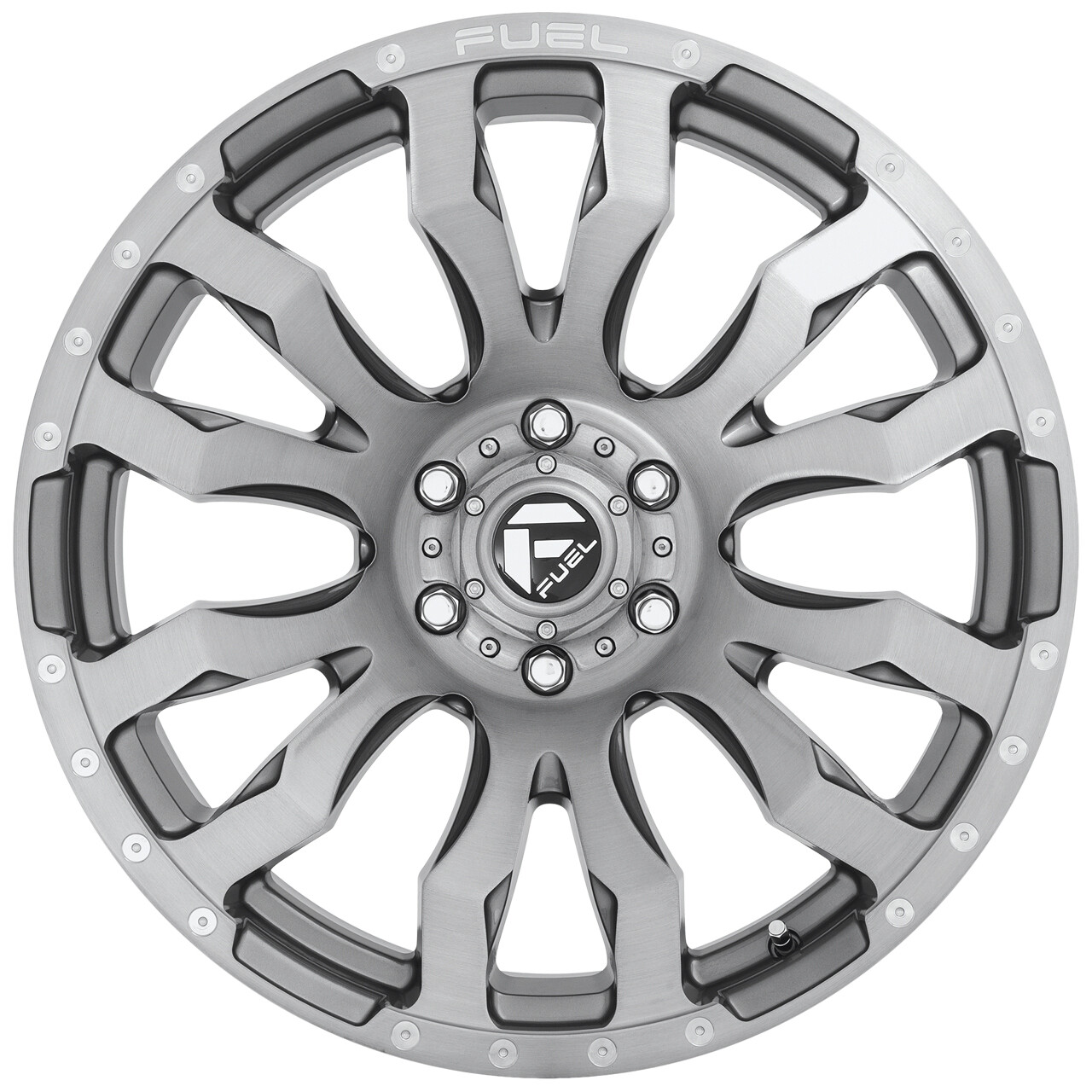 (Set of 4) Fuel D693 Blitz 22x10 8x6.5" 18mm Platinum Wheels Rims 22