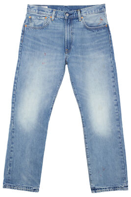 Levi`s 551Z Authentic Straight Jeans Herren Denim Hose Pants Blau Grau