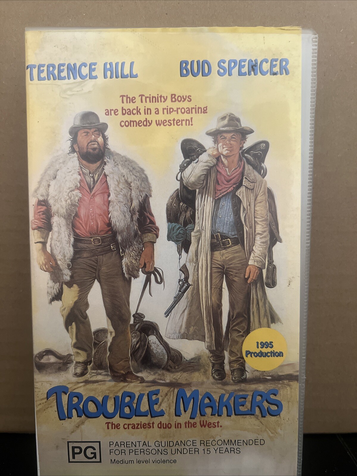 Troublemakers - VHS Video As New - Terence Hill, Bud Spencer -1995 Release B15