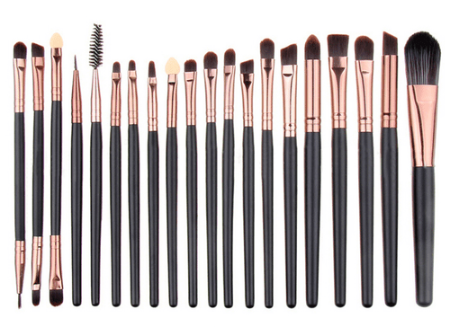 20pcs Makeup BRUSHES Kit Set Powder Foundation Eyeshadow Eyeliner Lip Brush NEW - Picture 11 of 12