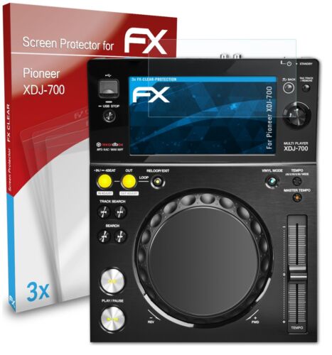 atFoliX 3x Film Protection d'écran pour Pioneer XDJ-700 Protecteur d'écran clair - Photo 1/9