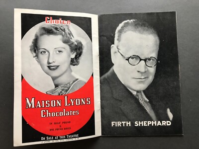 1936 Swing Along Firth Shephard Louise Browne Fred Emney Theaterprogramm