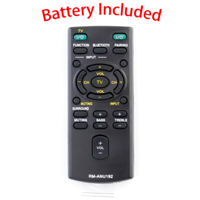 Telecomando Sostitutivo Per Sound Bar Sony SACT60BT, HT-CT60BT, SS-WCT60 E Modelli Compatibili, Con Batteria CR2025 Non Inclusa - 3