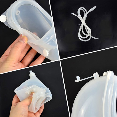 Male Urine Bag Urinal Pee Catheter Holder Collector Urinary Incontinence Kit - Picture 7 of 10
