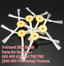 3-Armed for iRobot Roomba 500 600 700 Series 550 560 630 650 Replacement Parts